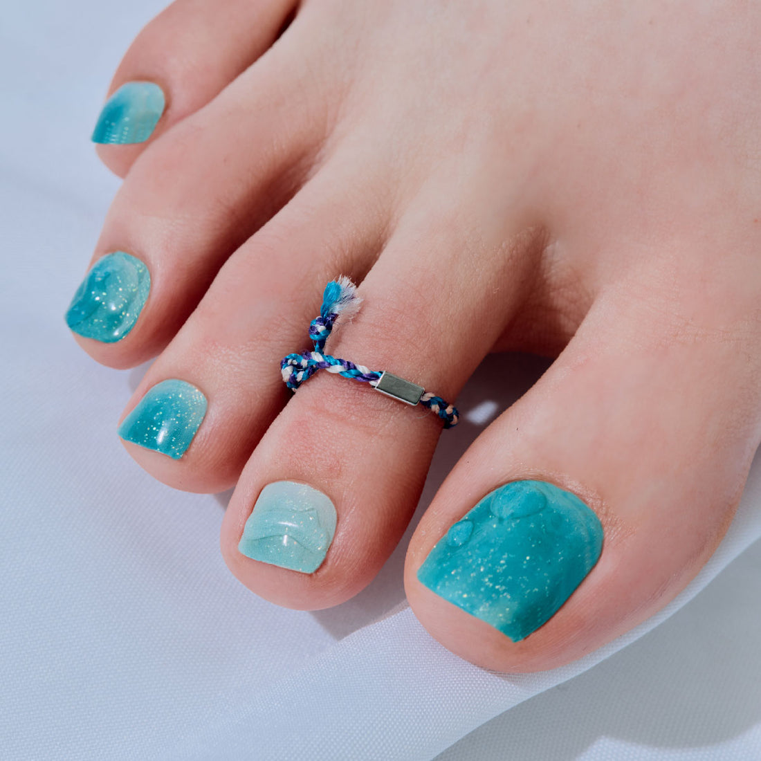 터키블루 페디큐어 Turkey Blue Pedicure